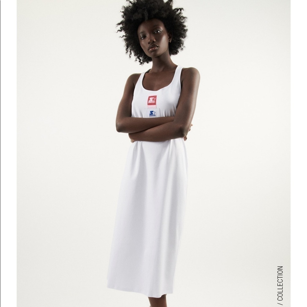 ZARA BNWT Starter Midi Dress